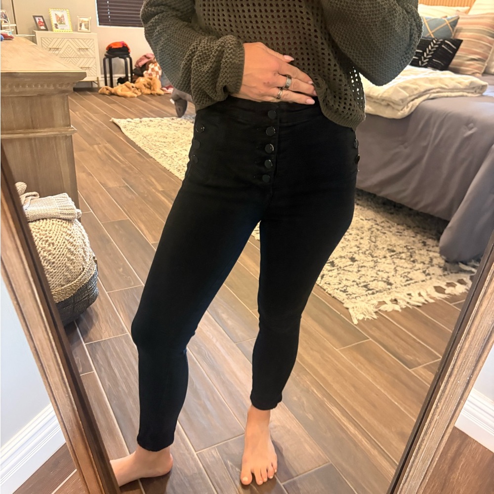 J Brand Chic Black High-Rise Women's Jeans
